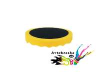 Полировальный круг профилированный жёлтый APP 080405  d150 мм  h 2,5 см